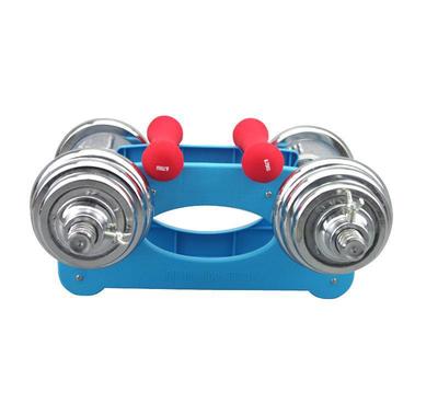 家用環保進口高強度高硬度原料 加寬加固小型放置電鍍啞鈴支架子 精選體育器材指南